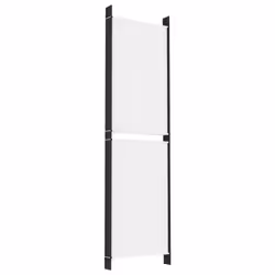 vidaXL Room Divider Privacy Screen Paravent Dressing Room Partition Fabric - White, 300 x 180 cm - Additional view 5