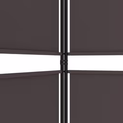 vidaXL Room Divider Privacy Screen Paravent Dressing Room Partition Fabric - Brown, 300 x 200 cm - Additional view 6