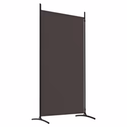 ) vidaXL Room Divider Wall Partition Screen Panel Room Separator Privacy Screen - Brown, 175 x 180 cm (W x H - Additional view 5