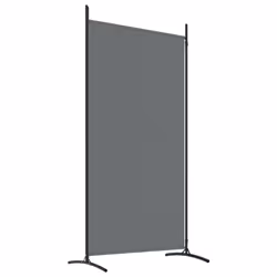 ) vidaXL Room Divider Wall Partition Screen Panel Room Separator Privacy Screen - Anthracite, 175 x 180 cm (W x H - Additional view 5