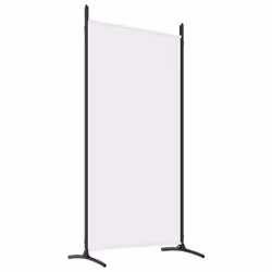 ) vidaXL Room Divider Wall Partition Screen Panel Room Separator Privacy Screen - White, 346 x 180 cm (W x H - Additional view 5