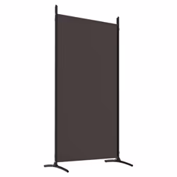 ) vidaXL Room Divider Wall Partition Screen Panel Room Separator Privacy Screen - Brown, 346 x 180 cm (W x H - Additional view 5
