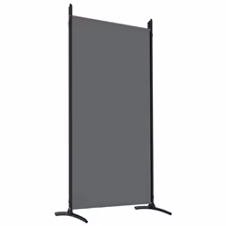 ) vidaXL Room Divider Wall Partition Screen Panel Room Separator Privacy Screen - Anthracite, 433 x 180 cm (W x H - Additional view 5