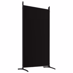 ) vidaXL Room Divider Wall Partition Screen Panel Room Separator Privacy Screen - Black, 520 x 180 cm (W x H - Additional view 5