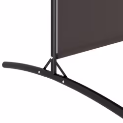 vidaXL Room Divider Wall Partition Screen Panel Room Separator Privacy Screen - Brown, 525 x 180 cm - Additional view 6