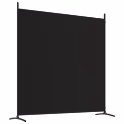 vidaXL Room Divider Wall Partition Screen Panel Room Separator Privacy Screen - Black, 525 x 180 cm - Additional view 5