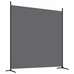 vidaXL Room Divider Wall Partition Screen Panel Room Separator Privacy Screen - Anthracite, 698 x 180 cm - Additional view 5