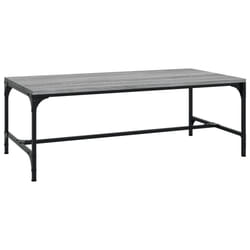 vidaXL 1/2x Side Table Engineered Wood Couch Tea Table Multi Colours/Sizes - grey sonoma, 80 x 50 x 35 cm/ 1 pcs