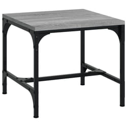 vidaXL 1/2x Side Table Engineered Wood Couch Tea Table Multi Colours/Sizes - Grey sonoma, 50 x 50 x 35 cm
