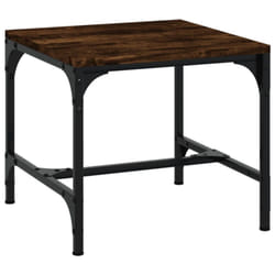 vidaXL 1/2x Side Table Engineered Wood Couch Tea Table Multi Colours/Sizes - Smoked oak, 40 x 40 x 35 cm