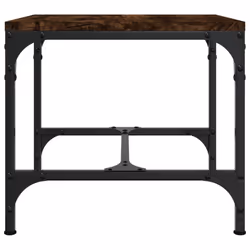 vidaXL 1/2x Side Table Engineered Wood Couch Tea Table Multi Colours/Sizes - Smoked oak, 40 x 40 x 35 cm - Additional view 4