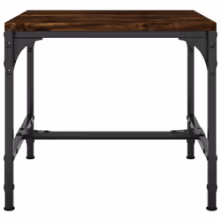 vidaXL 1/2x Side Table Engineered Wood Couch Tea Table Multi Colours/Sizes - Smoked oak, 40 x 40 x 35 cm/2 pcs - Additional view 5