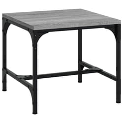 vidaXL 1/2x Side Table Engineered Wood Couch Tea Table Multi Colours/Sizes - Grey sonoma, 40 x 40 x 35 cm