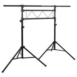 cm) vidaXL Light Stand Black Steel Lighting Bridge Truss Tripod Stand Multi Sizes - 238 x 115 x (180-300