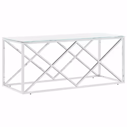 VidaXL 349963, Silver, 450 mm, 1100 mm, 450 mm, 4 mm, 1 pc(s)