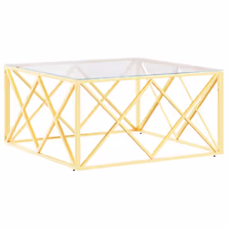 VidaXL 349970, Gold, 800 mm, 800 mm, 400 mm, 6 mm, 1 pc(s)