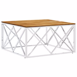 VidaXL 349975, Silver, 800 mm, 800 mm, 400 mm, 1.5 cm, 1 pc(s)