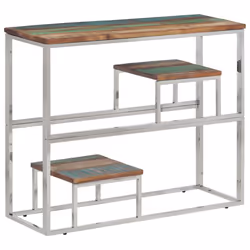 VidaXL 350016, Silver, 900 mm, 300 mm, 700 mm, 1.5 cm, 1 pc(s)