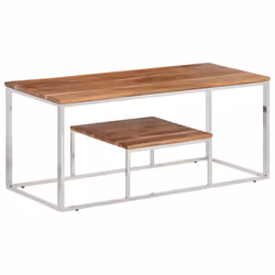 VidaXL 350023, Silver, 1100 mm, 450 mm, 450 mm, 1.5 cm, 1 pc(s)