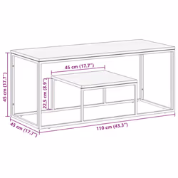 VidaXL 350023 coffee/side/end table - Additional view 8