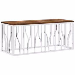 VidaXL 350049, Silver, 450 mm, 1100 mm, 450 mm, 4 mm, 1 pc(s)
