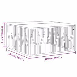 VidaXL 350072 coffee/side/end table - Additional view 6