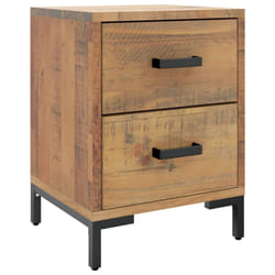 VidaXL 349911 nightstand/bedside table Brown