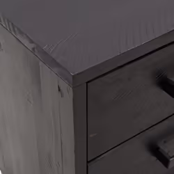 VidaXL 349912 nightstand/bedside table Black - Additional view 6