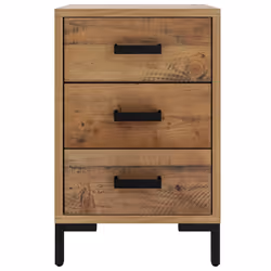 VidaXL 349913 nightstand/bedside table Brown