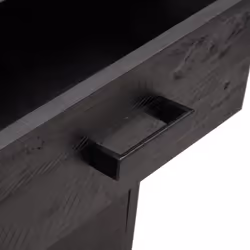 VidaXL 349914 nightstand/bedside table Black - Additional view 7