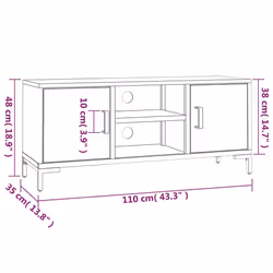 VidaXL 349917 TV cabinet/entertainment centre - Additional view 8