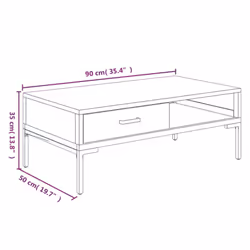 VidaXL 349929 coffee/side/end table - Additional view 8