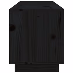 vidaXL Solid Wood Pine TV Cabinet TV Console Media Unit Cabinet Multi Colours - Black - Additional view 8