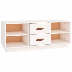 VidaXL 818226, White, Wood, Wood, 1000 mm, 340 mm, 400 mm