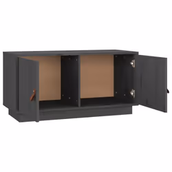vidaXL Solid Wood Pine TV Cabinet TV Console Media Unit Cabinet Multi Colours - Grey - Additional view 7