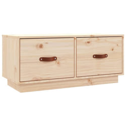 vidaXL Solid Wood Pine TV Cabinet HiFi Media Unit TV Console Multi Colours - Brown