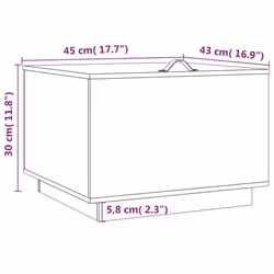 vidaXL 3x Solid Wood Pine Storage Boxes with Lids Tool Chest Multi Colours - Honey brown - Additional view 10