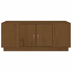 vidaXL Solid Wood Pine Coffee Table Side Centre Accent End Table Multi Colours - Honey brown - Additional view 6