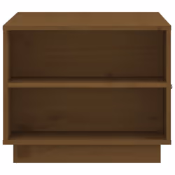 vidaXL Solid Wood Pine Coffee Table Side Centre Accent End Table Multi Colours - Honey brown - Additional view 8
