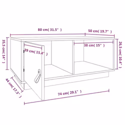 VidaXL 818262 coffee/side/end table