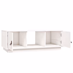 vidaXL Solid Wood Pine Coffee Table Side Centre Accent End Table Multi Colours - White - Additional view 6