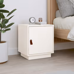VidaXL 818277 nightstand/bedside table White