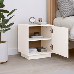 VidaXL 818277 nightstand/bedside table White