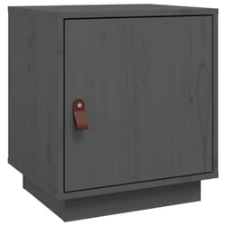 VidaXL 818279 nightstand/bedside table Grey