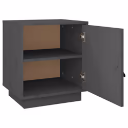 VidaXL 818279 nightstand/bedside table Grey - Additional view 7
