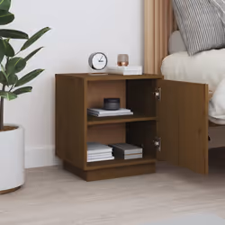 VidaXL 818281 nightstand/bedside table Brown
