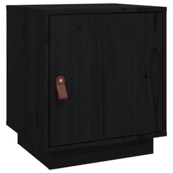 VidaXL 818283 nightstand/bedside table Black