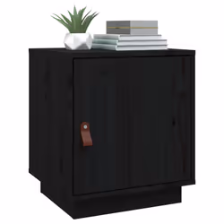 VidaXL 818283 nightstand/bedside table Black - Additional view 4
