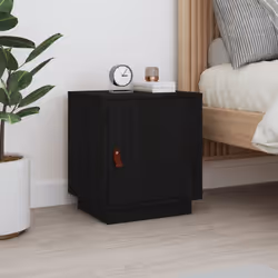 VidaXL 818284 nightstand/bedside table Black - Additional view 2