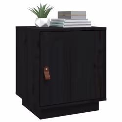 VidaXL 818284 nightstand/bedside table Black - Additional view 4